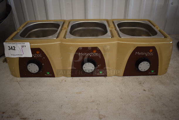 Martellato MC100110V Countertop 3 Well Chocolate Melter. 110 Volts, 1 Phase. 23x11x6. Tested and Working! - Image 2 of 7