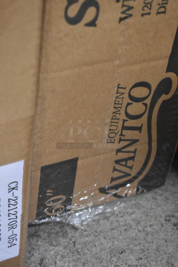 2 BRAND NEW IN BOX! Avantco 177SW60INCP Stainless Steel Commercial 60" High Wattage Strip Warmer with Infinite Controls. 120 Volts, 1 Phase.. 2 Times Your Bid! - Image 4 of 5
