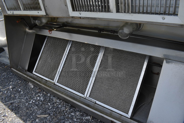 6' Metal Commercial Return Air Grease Hood. 72x37x30 - Image 4 of 5