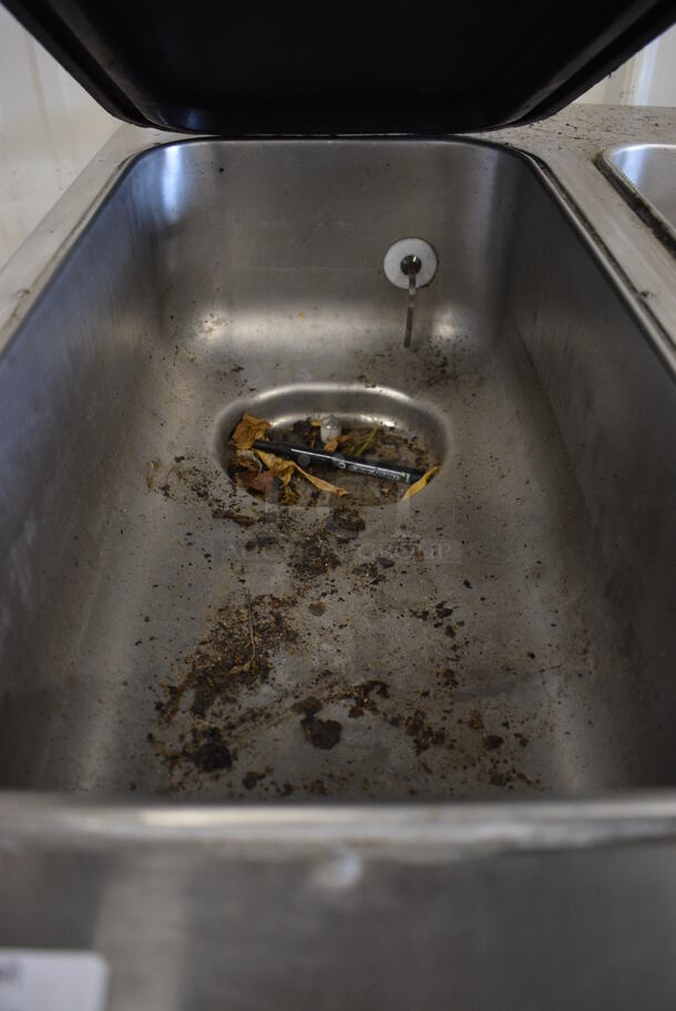 Taylor 342D-27 Stainless Steel Commercial Floor Style Air Cooled 2 Flavor Frozen Beverage Machine w/ Drink Mixer Attachment on Commercial Casters. 208-230 Volts, 1 Phase. 26x34x60 - Image 7 of 7