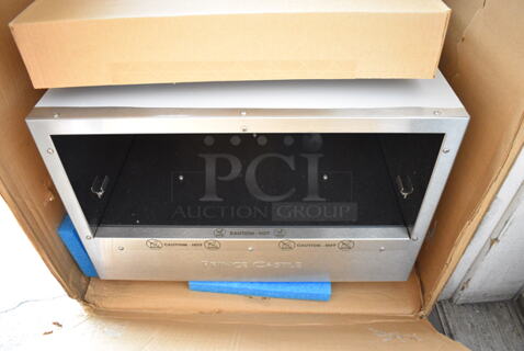 Prince Castle Model FHB-11 Stainless Steel Commercial Countertop Food Holding Bin. 22x22x14