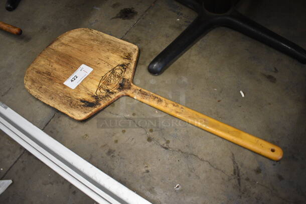 Wooden Pizza Peel. 13.5x35x1 - Image 2 of 3
