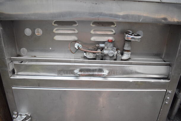 Stainless Steel Commercial Hot Dog Cart on Casters.  - Image 5 of 10