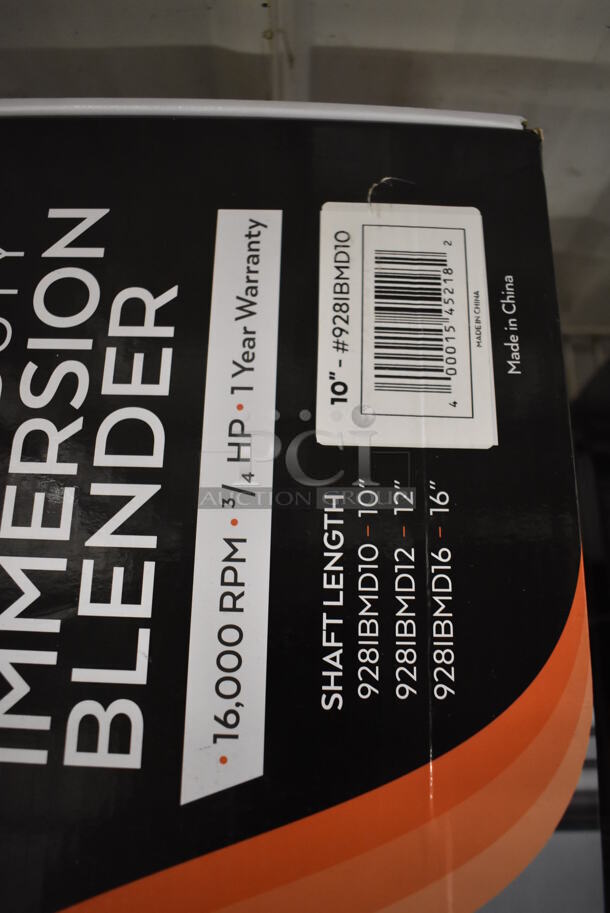 BRAND NEW SCRATCH AND DENT! AvaMix 928IBMD10 Stainless Steel Commercial 10" Shaft Immersion Blender. 120 Volts, 1 Phase. Tested and Working!
 - Image 9 of 9