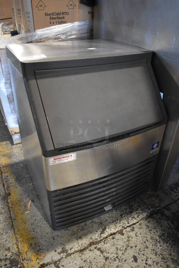 2012 Manitowoc QY0134A Stainless Steel Commercial Self Contained Undercounter Ice Machine. 115 Volts, 1 Phase. 26x28x33 - Image 3 of 8