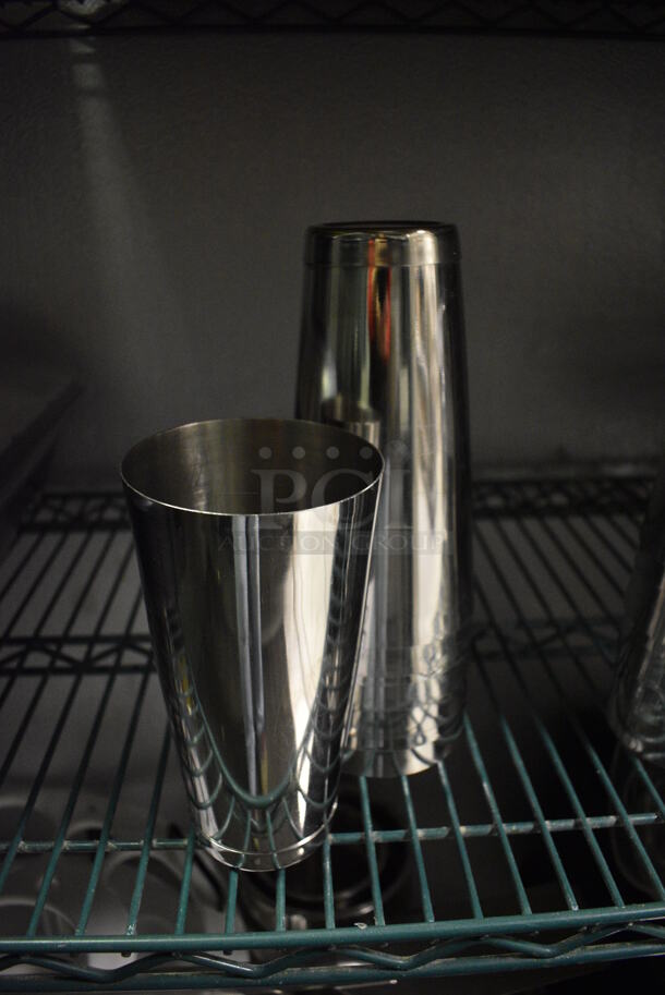 8 Metal Mixing Cups. 3.5x3.5x7. 8 Times Your Bid! (kitchen)