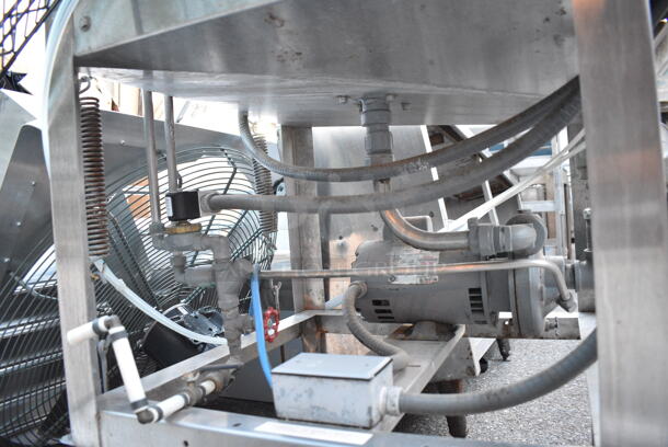 American Dish Service ADS AF-B Stainless Steel Commercial Straight Pass Through Dishwasher. 120 Volts, 1 Phase. - Image 5 of 7