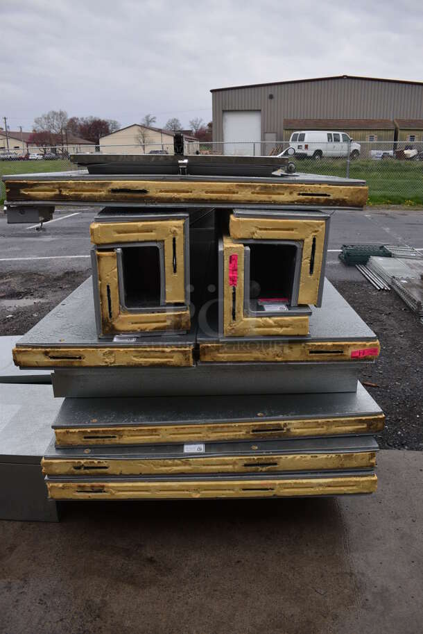 Norlake 6'x8'x7.5' SELF CONTAINED Walk In Cooler Box w/ Floor, Copeland Model RST64C1E-CAV-108 Compressor and Norlake Model CPB075DC-A Condenser. Picture of the Unit Before Removal Is Included In the Listing. 208-230 Volts, 1 Phase. - Image 6 of 9