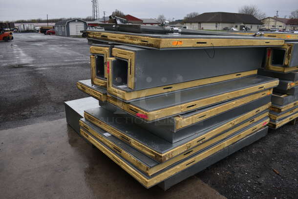Norlake 6'x8'x7.5' SELF CONTAINED Walk In Cooler Box w/ Floor, Copeland Model RST64C1E-CAV-108 Compressor and Norlake Model CPB075DC-A Condenser. Picture of the Unit Before Removal Is Included In the Listing. 208-230 Volts, 1 Phase. - Image 7 of 9