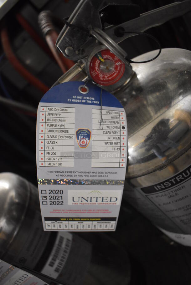 Buckeye Wet Chemical Fire Extinguisher. Buyer Must Pick Up - We Will Not Ship This Item.  8x7x19 - Image 4 of 4