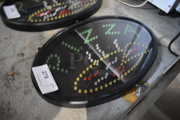 Pizza Light Up Sign. 23x2x14 - Image 2 of 3