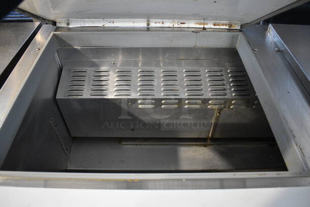 Continental SW72-3DM Stainless Steel Commercial Prep Table on Commercial Casters. 115 Volts, 1 Phase. 72x34x36. Tested and Working! - Image 3 of 9