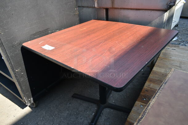 2 Various Dining Height Tables on Metal Table Base. Includes 48x27x29. 2 Times Your Bid!  - Image 5 of 6