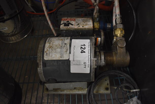 GE Motors Pump. 115-120. 11x12x8 - Image 1 of 4