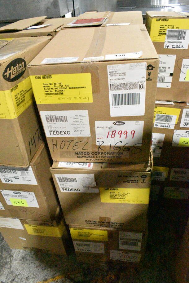 3 BRAND NEW IN BOX! Items; 1 Hatco DL-725-CTL Heat Lamp and 2 Hatco DL-750-CTL Heat Lamp. 120 Volts, 1 Phase. 3 Times Your Bid!  - Image 2 of 5
