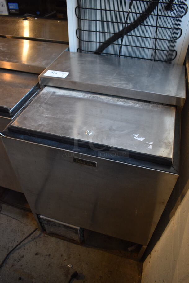 Perlick FR24AS Stainless Steel Commercial Bottle Back Bar Cooler. 115 Volts, 1 Phase. 24x24x34. Tested and Working! - Image 3 of 6