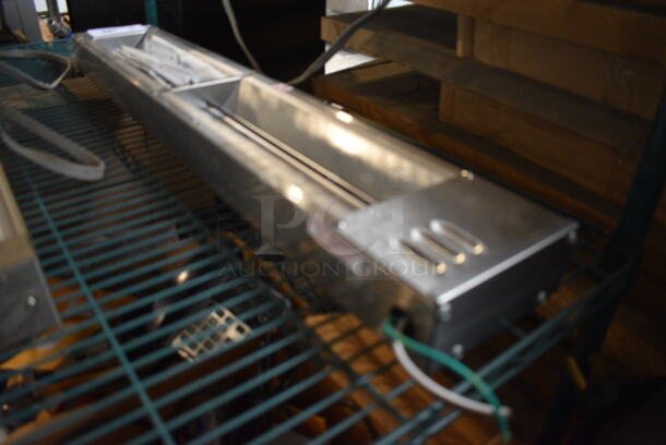APW Wyott Model OH36L1T Stainless Steel Commercial Warming Strip. 120 Volts, 1 Phase. 36x6x2.5 - Image 2 of 5