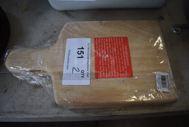 2 BRAND NEW! Cutting Boards. 7.5x13x1. 2 Times Your Bid!