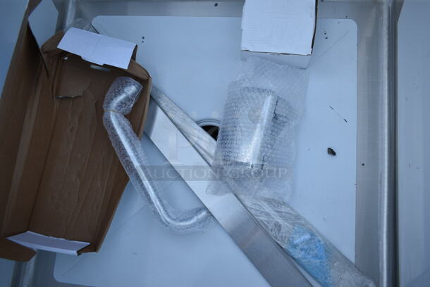 BRAND NEW SCRATCH AND DENT! Regency 600GRSU2324 Stainless Steel Commercial Mop Sink. - Image 3 of 5