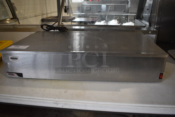 APW Wyott Model BWD-75N Stainless Steel Commercial Countertop Warming Drawer. 208 Volts, 1 Phase. 31x20x6