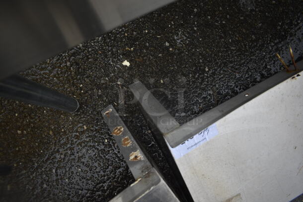 Stainless Steel Wall Mount Shelf. - Image 3 of 3