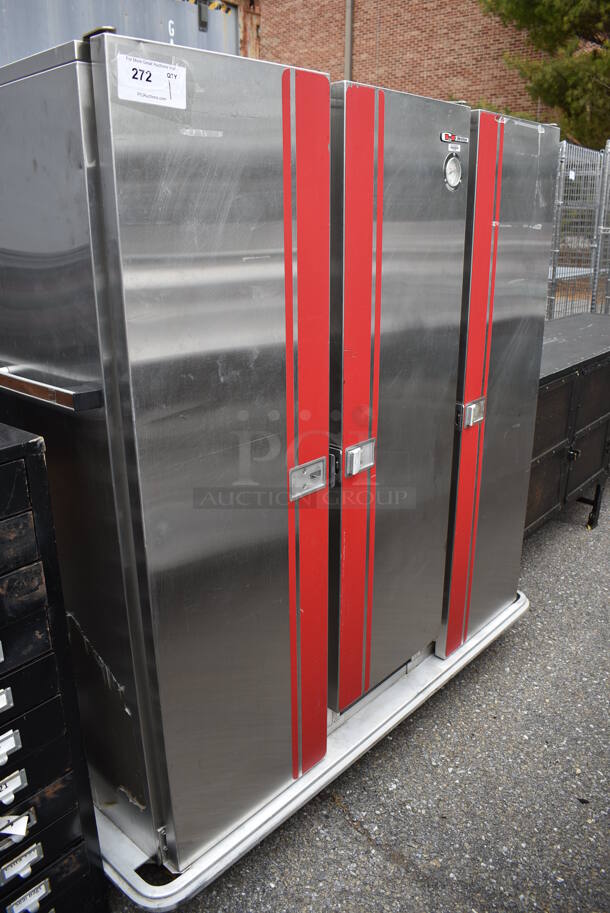 Carter Hoffmann Stainless Steel Commercial Holding Cabinet on Commercial Casters. 57x30x58 - Image 3 of 8