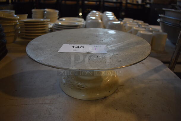 Metal Countertop Cake Stand. 12x12x5 - Image 1 of 5
