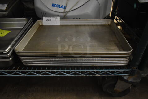 8 Metal Baking Pans. 8 Times Your Bid!