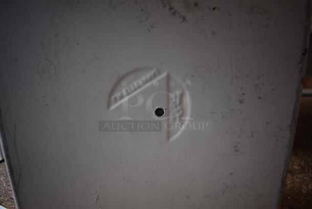 ALL ONE MONEY! Lot of 3 White Bins. 10x10x3 - Image 4 of 4