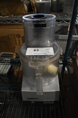 Cuisinart Poly Countertop Food Processor w/ Grating Blade and S Blade. Tested and Working!