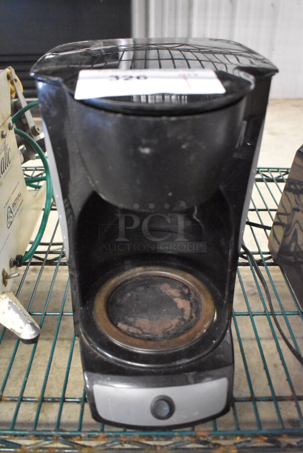 Mr Coffee CG13 Metal Countertop Coffee Machine. 120 Volts, 1 Phase. 8x12x12