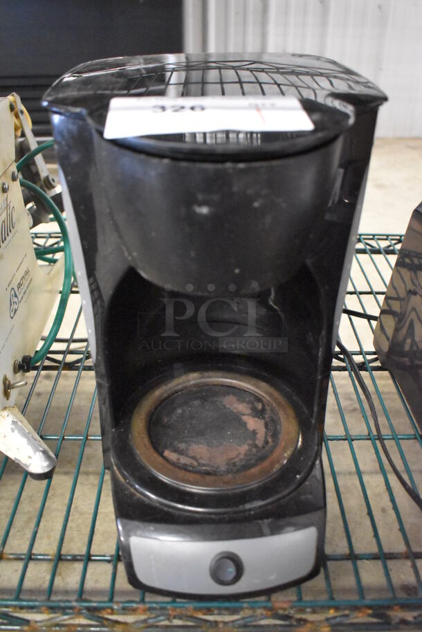 Mr Coffee CG13 Metal Countertop Coffee Machine. 120 Volts, 1 Phase. 8x12x12 - Image 1 of 4