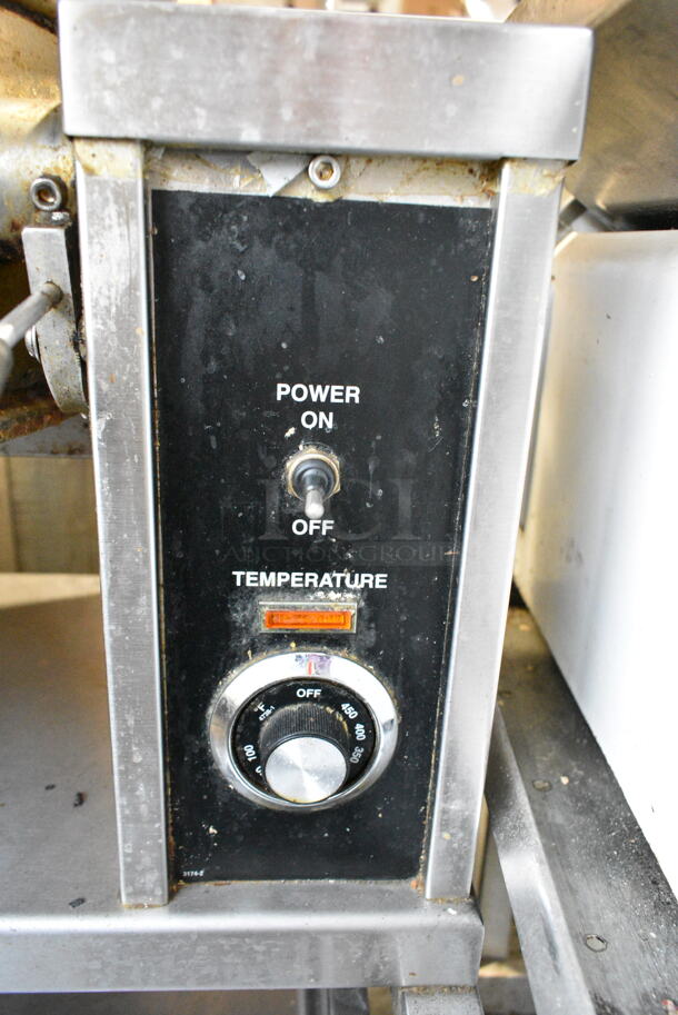 Market Forge R1600E Stainless Steel Commercial Electric Powered Floor Style 16 Gallon Tilting Kettle on Stand. 208 Volts, 1/3 Phase.  - Image 2 of 5