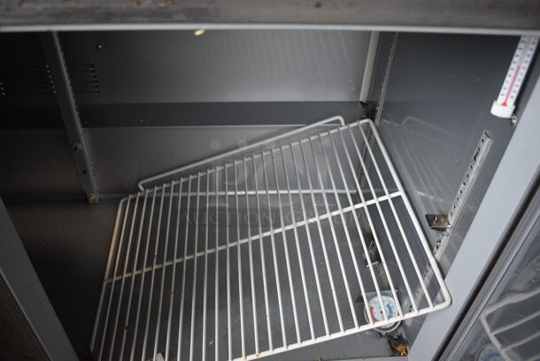 Beverage Air Model UCR72AY-23 Stainless Steel Commercial 3 Door Undercounter Cooler on Commercial Casters. 115 Volts, 1 Phase. 72x30.5x31.5. Tested and Powers On But Does Not Get Cold - Image 7 of 7