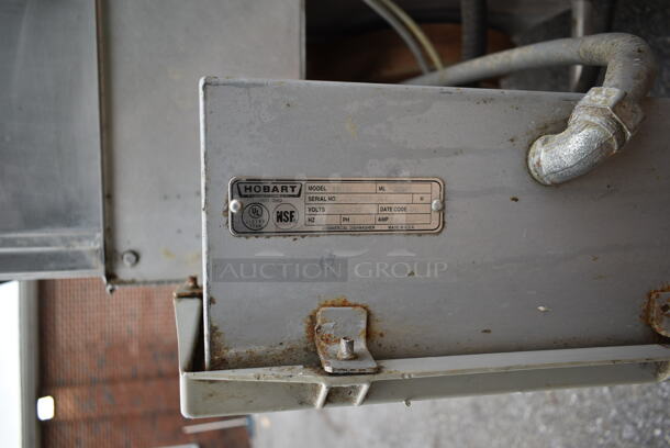 Hobart AM14C Stainless Steel Commercial Corner Pass Through Dishwasher. 208-230 Volts, 3 Phase.  - Image 11 of 11