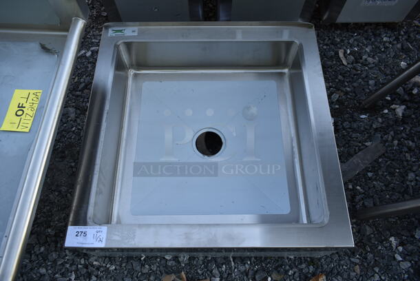 BRAND NEW SCRATCH AND DENT! Regency 600SM24246 Stainless Steel Commercial Mop Sink. - Image 2 of 4