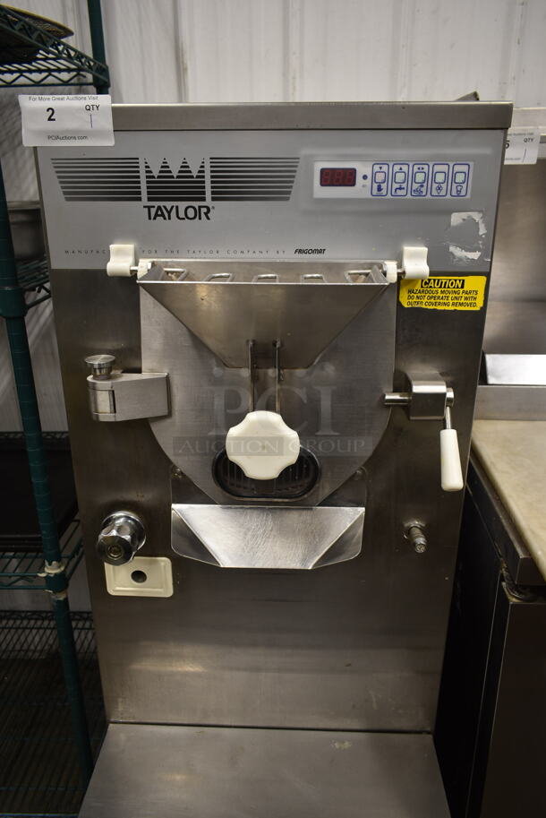 Taylor C118-33 Stainless Steel Commercial Floor Style Water Cooled Batch Freezer on Commercial Casters. 208-230 Volts, 3 Phase. - Image 2 of 8