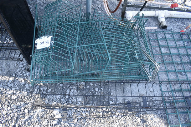 ALL ONE MONEY! Lot of Various Items Including Green Pieces to Wall Mount Storage - Image 2 of 4