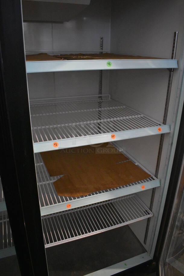 KoolMore Model MDR-3GD Metal Commercial 3 Door Reach In Cooler Merchandiser w/ Poly Coated Racks. 115 Volts, 1 Phase. 78x31x80. Tested and Working! - Image 2 of 7