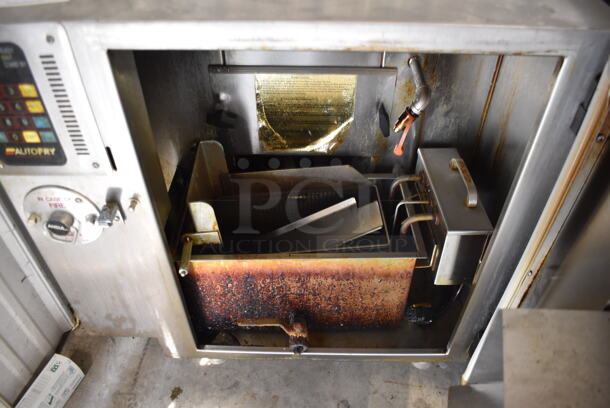 Autofry MTI-10 Commercial Stainless Steel Ventless Electric Fryer On Galvanized Legs. 240V, 1 Phase.  - Image 5 of 6