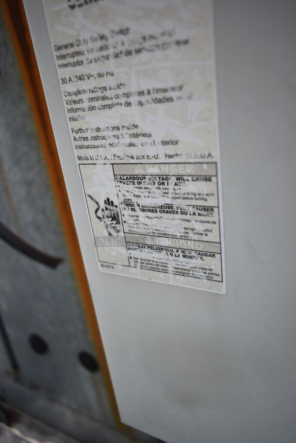 2 AmeriKooler Walk In Boxes That Make One 8'x14' Combo Box w/ Tecumseh AKA9461EXDXE 208-230 Volt, 1 Phase Compressor, ELP05202BER 208-230 Volt, 1 Phase Evaporator Fan, Heatcraft LSC070AK 115 Volt, 1 Phase Evaporator Fan and 240 Volt, 1 Phase Compressor. 2 Times Your Bid! Information Provided By The Consignor But Not Verified By PCI Auctions. Picture of the Unit Before Removal Is Included In the Listing. - Image 8 of 9