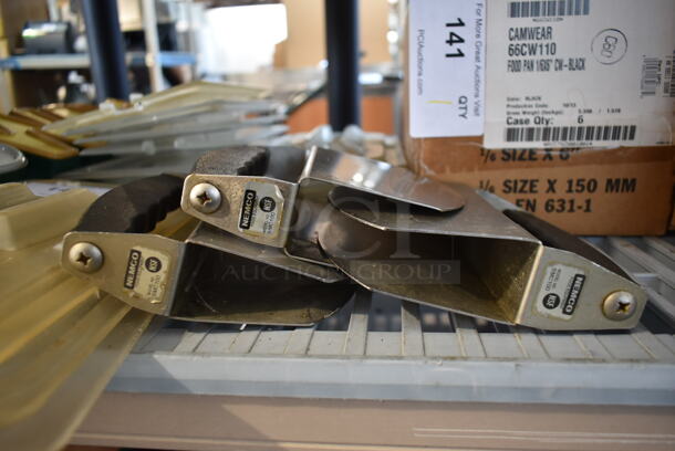 ALL ONE MONEY! Lot of Clear Poly Drop in Bin Lids and 3 Nemco Salad Tossers - Image 4 of 4