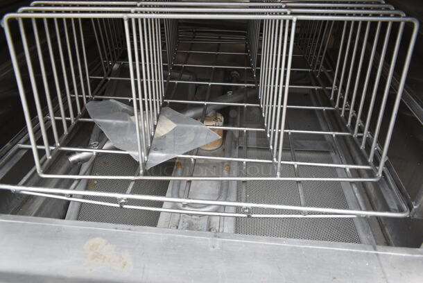 LVO FL14E Stainless Steel Commercial Floor Style Pot / Pan Washer. 460 Volts, 3 Phase.  - Image 8 of 9