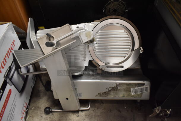 Bizerba GSP H Stainless Steel Commercial Countertop Meat Slicer. 120 Volts, 1 Phase. Tested and Working!