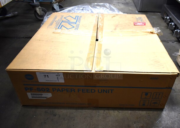 BRAND NEW IN BOX! Minolta PF-502 Paper Feed Unit - Image 1 of 4