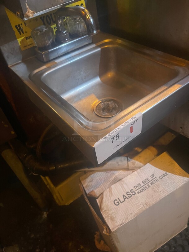 Commercial Bar Hand Sink NSF