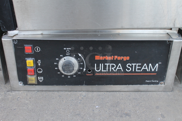 Market Forge JOI5CTE Stainless Steel Commercial Countertop Electric Powered Single Deck Steam Cabinet. 208 Volts, 3 Phae. - Image 3 of 5