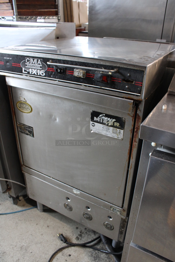 CMA Energy Mizer Model L-1X16 Stainless Steel Commercial Undercounter Dishwasher. 115 Volts, 1 Phase. 24x24x40 - Image 4 of 7
