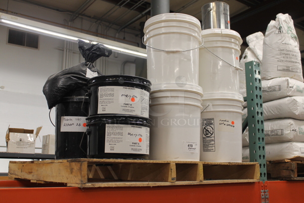 ALL ONE MONEY! PALLET LOT of Part A and Tinuvin 770. BUYER MUST REMOVE. - Image 2 of 4