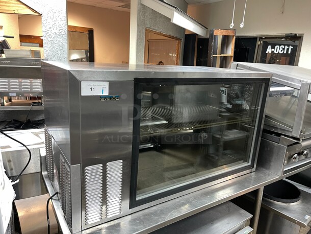 Working! Silver King SKDC48 - 48 inch Commercial Refrigerated Counter Top Display Case  (Pie and Salad Case ) 115 Volt NSF Tested and Working! - Image 2 of 10